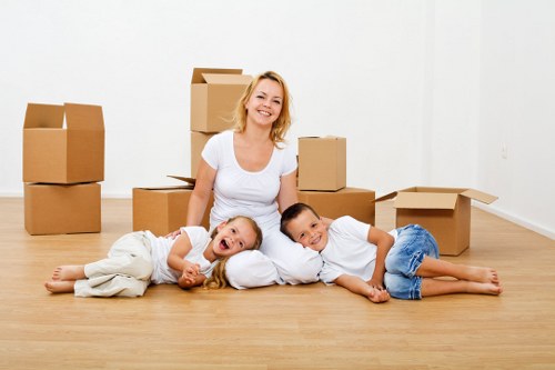 Preparation and packing for a man and van booking in Catford