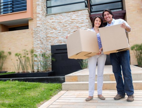 Furniture and appliance transport during a Catford relocation