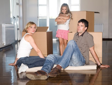 Local removals team handling a Catford office move